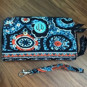 Marrakesh Vera Bradley print lock wallet